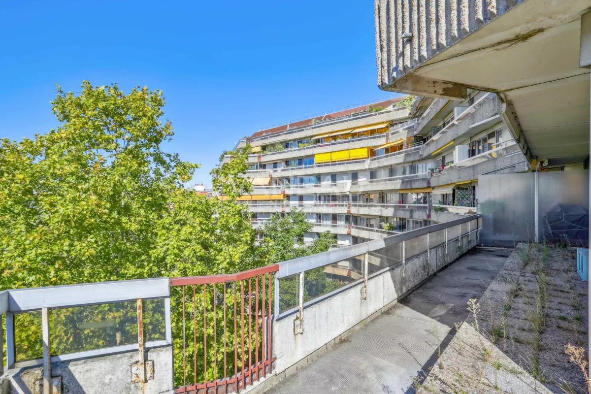 Paris 15ème 3 pièces avec terrasse sans vis-à-vis