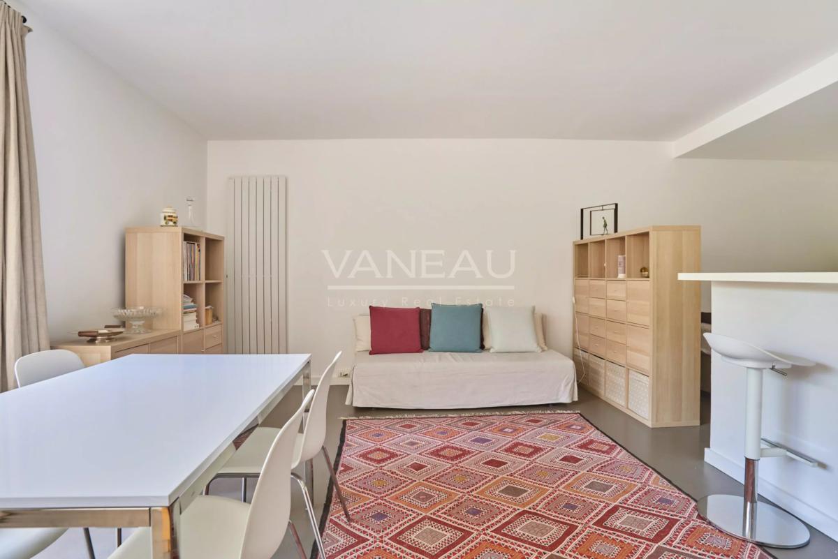 Paris VIe - Luxembourg / Vavin - Studio avec espace nuit vue jar