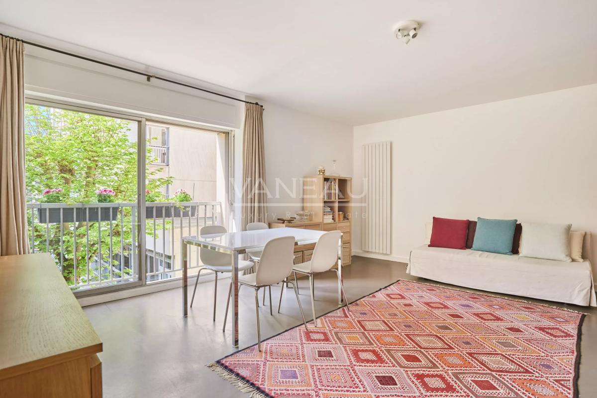 Paris VIe - Luxembourg / Vavin - Studio avec espace nuit vue jardin