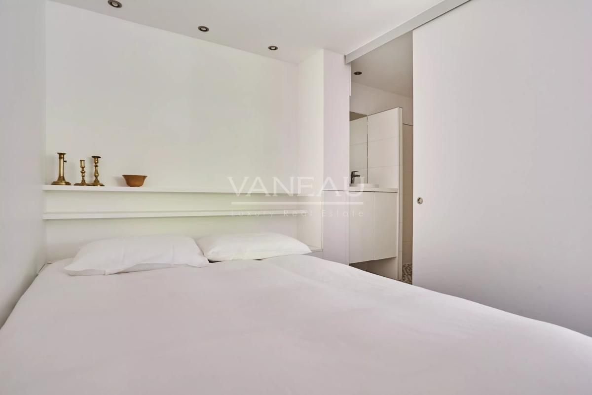 Paris VIe - Luxembourg / Vavin - Studio avec espace nuit vue jardin