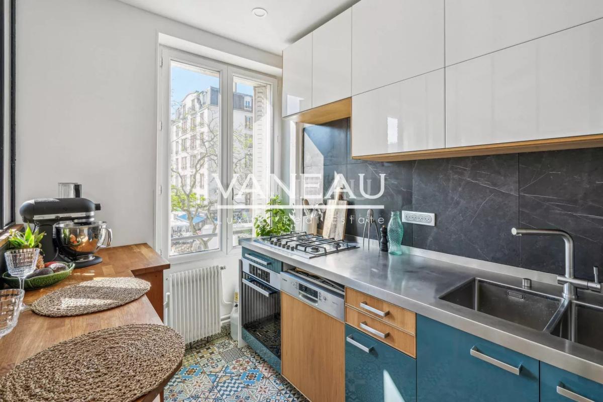 Paris XVIème - Auteuil Sud - Appartement rénové