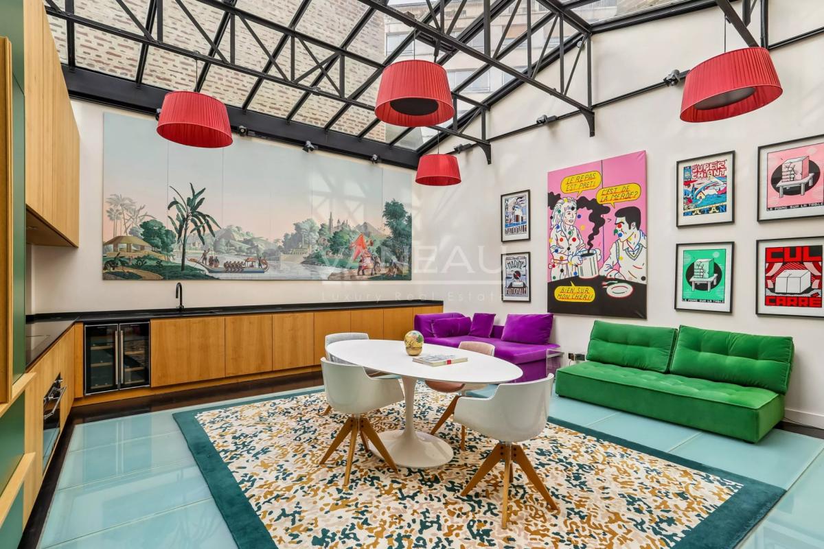 Paris XVIe - Muette - Maison rénovée avec rooftop - Vue dégagée