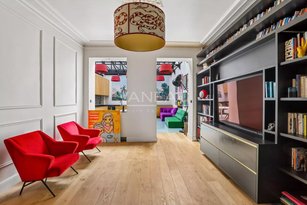 Paris XVIe - Muette - Maison rénovée avec rooftop - Vue dégagée