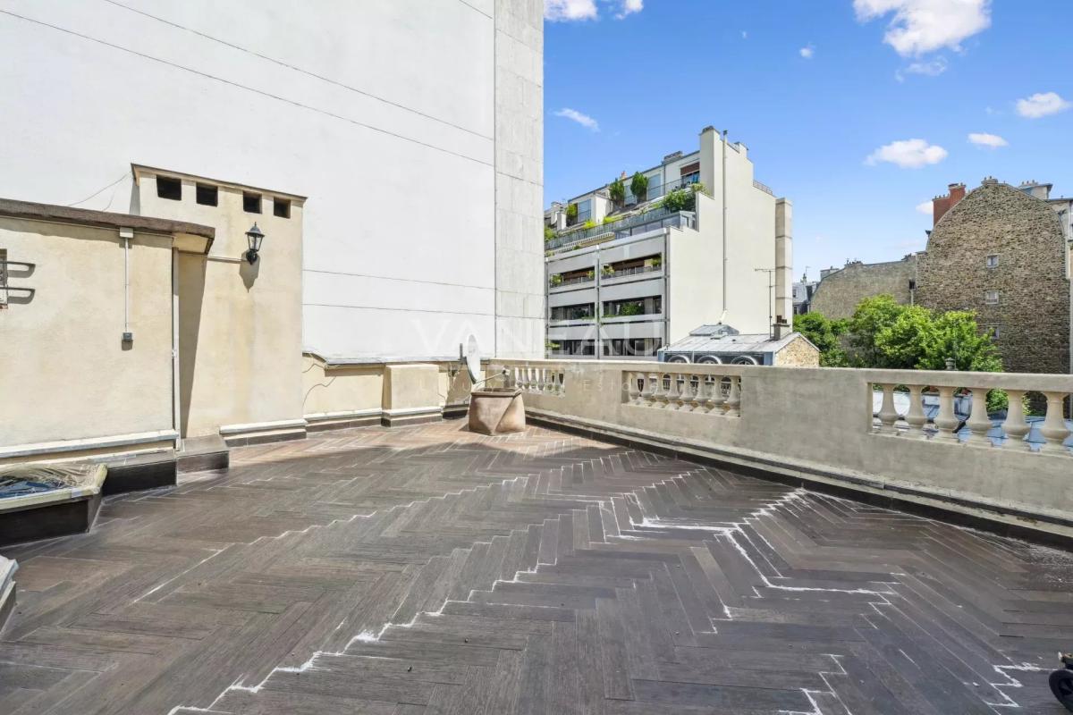 Paris XVIe - Square Lamartine - Hôtel particulier de réception e