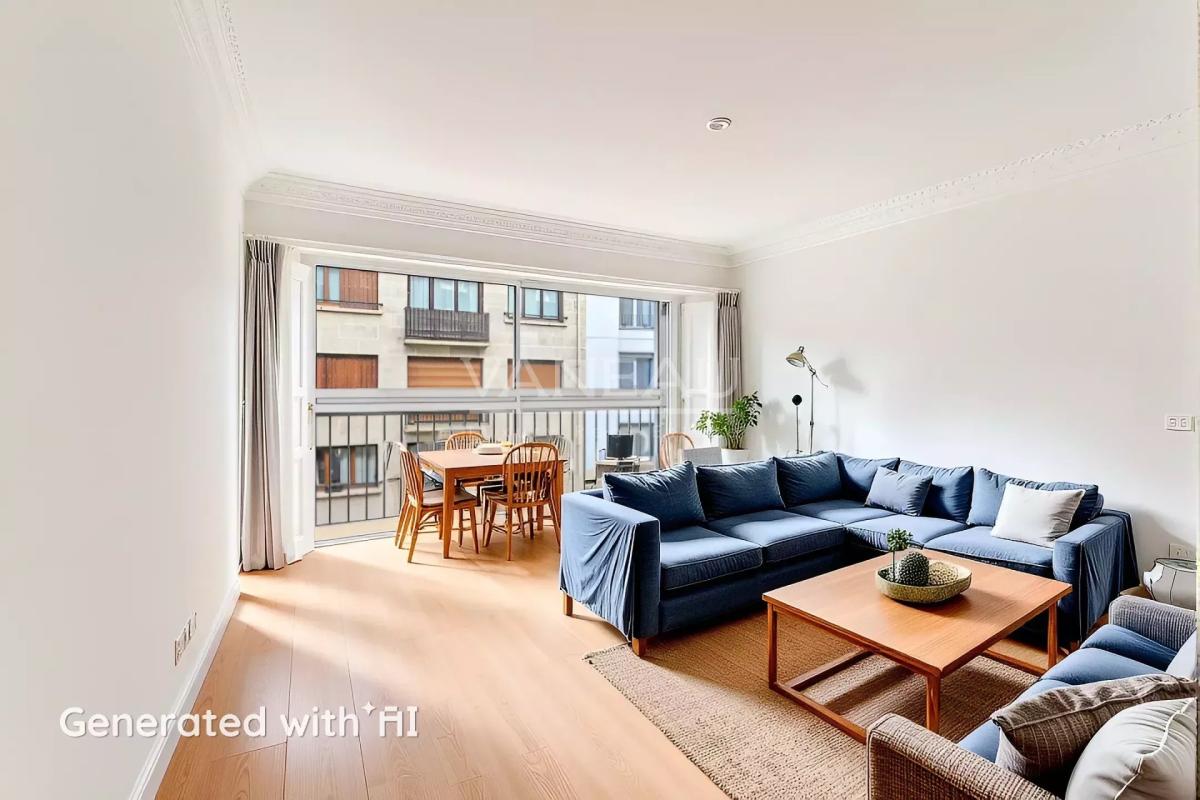 Paris XVe - Georges Brassens : Appartement trois pièces en très 