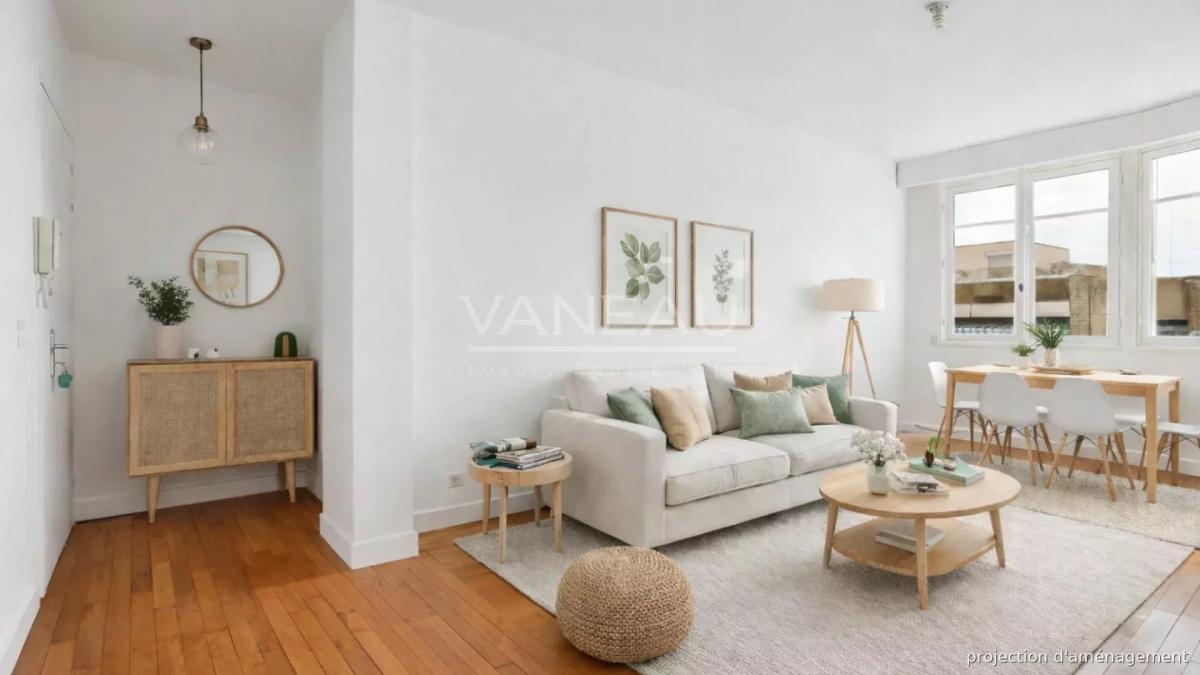 Charme de l'ancien - 2 pièces en étage