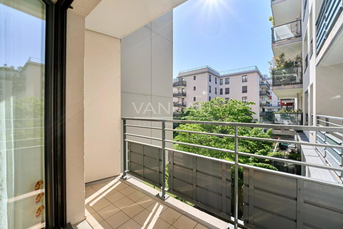 Boulogne Albert Kahn, deux/trois pièces avec balcons, résidence 