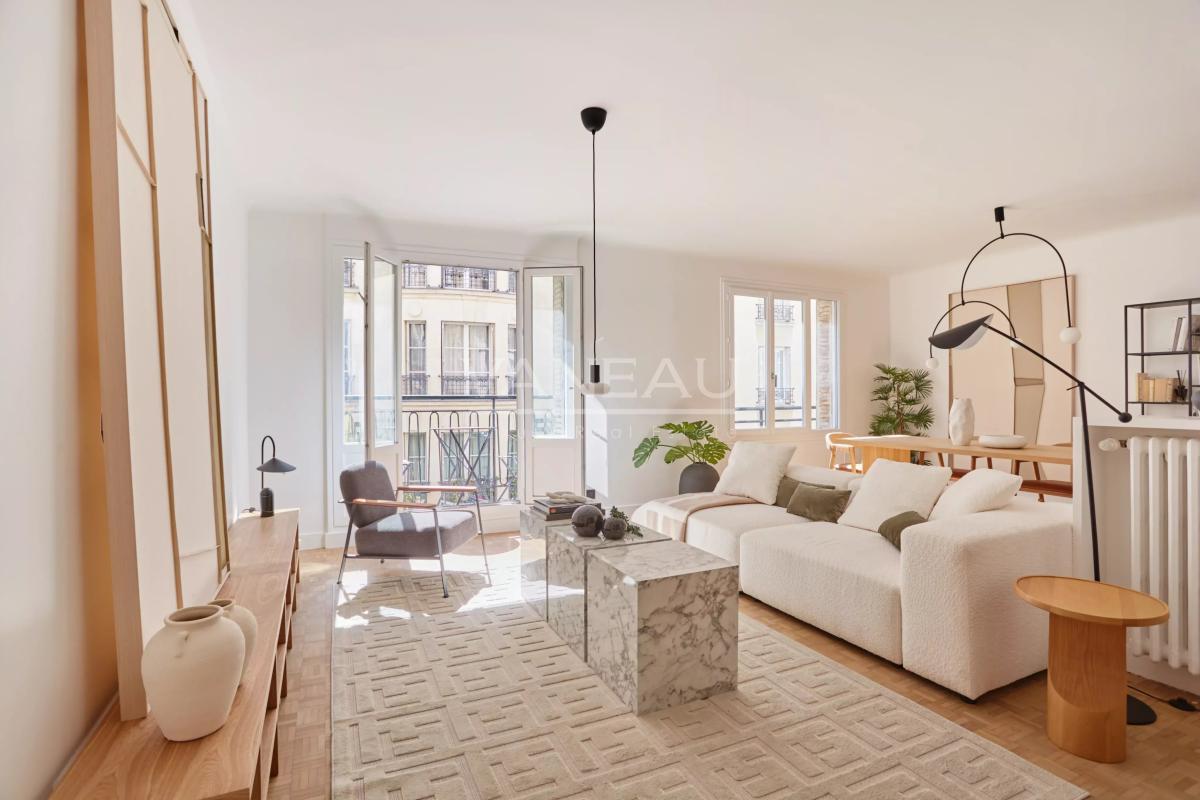 Paris XVIe - Jasmin - René Bazin - Appartement trois chambres, lumineux avec Balcon.