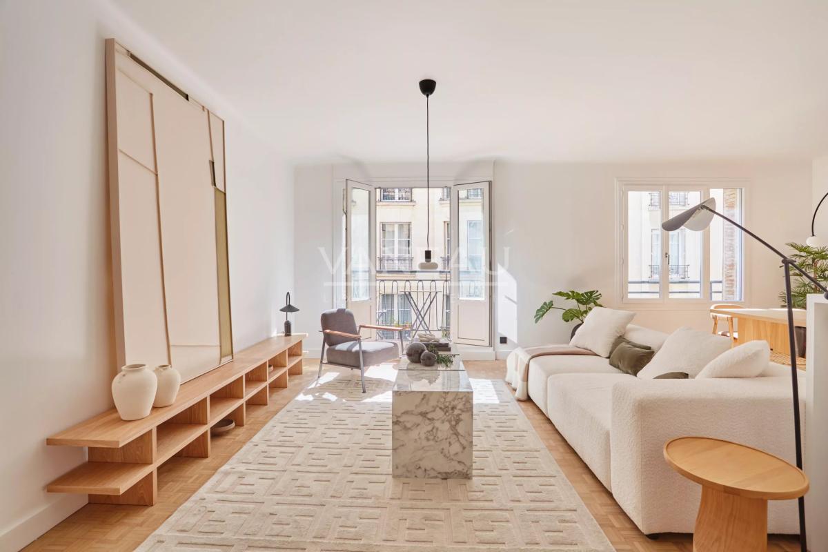 Paris XVIe - Jasmin - René Bazin - Appartement trois chambres, lumineux avec Balcon.