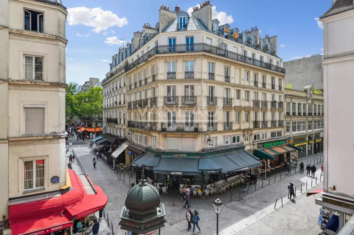 Paris Ier - Les Halles - Rivoli - Duplex avec terrasse
