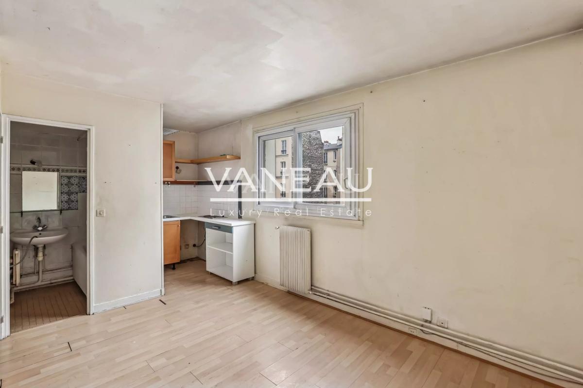 PARIS XVIIIe - STUDIO 20m² - Idéal Investisseurs