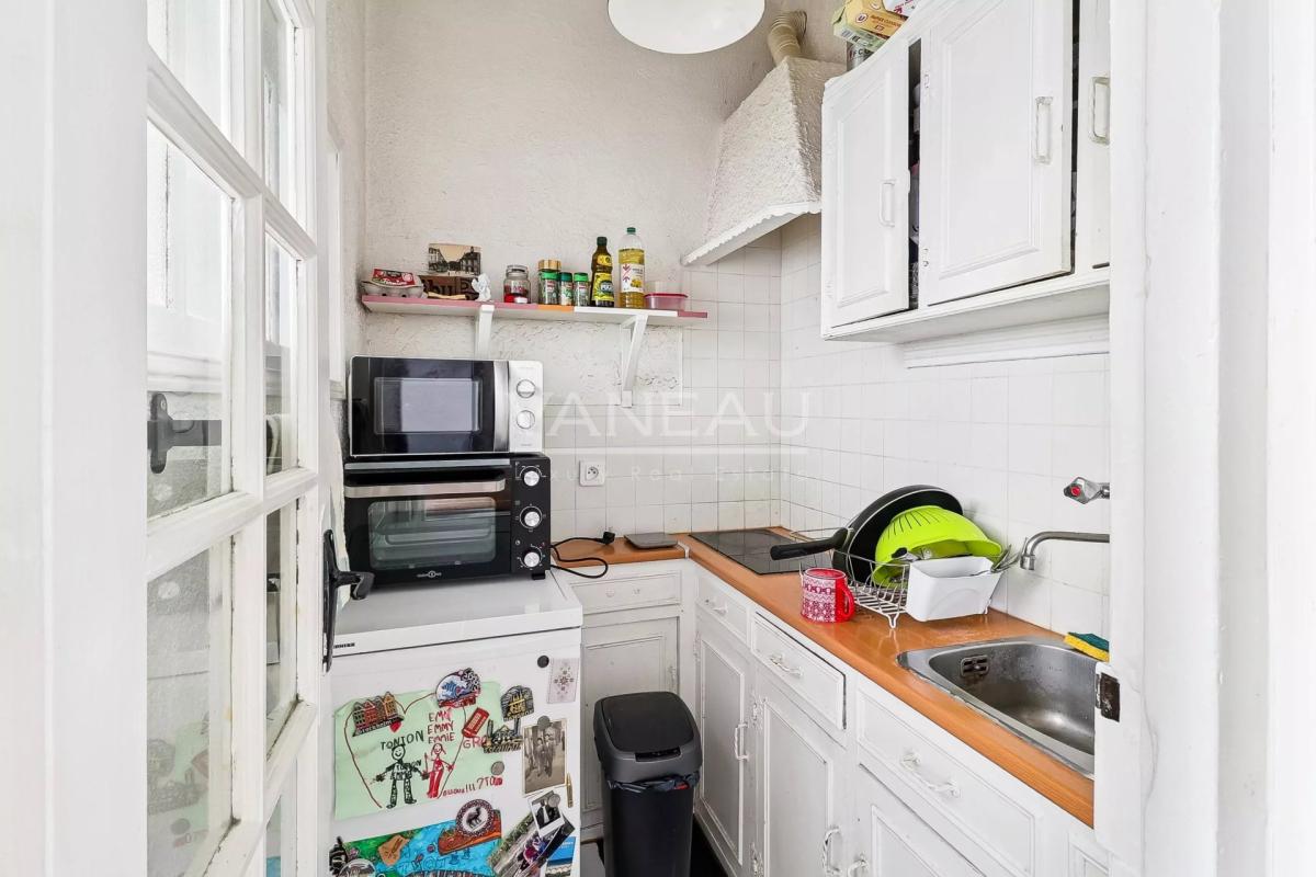Studio lumineux loué – Paris XXe