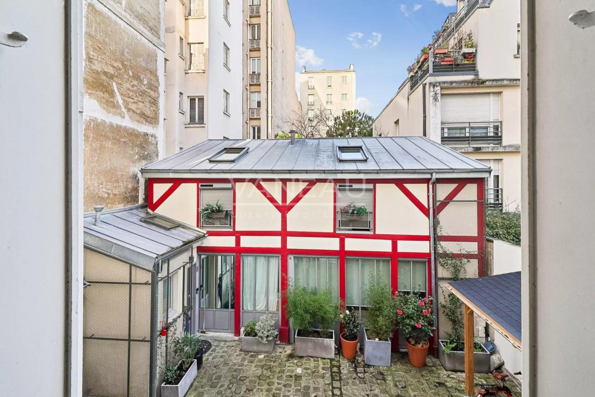 Studio lumineux loué – Paris XXe