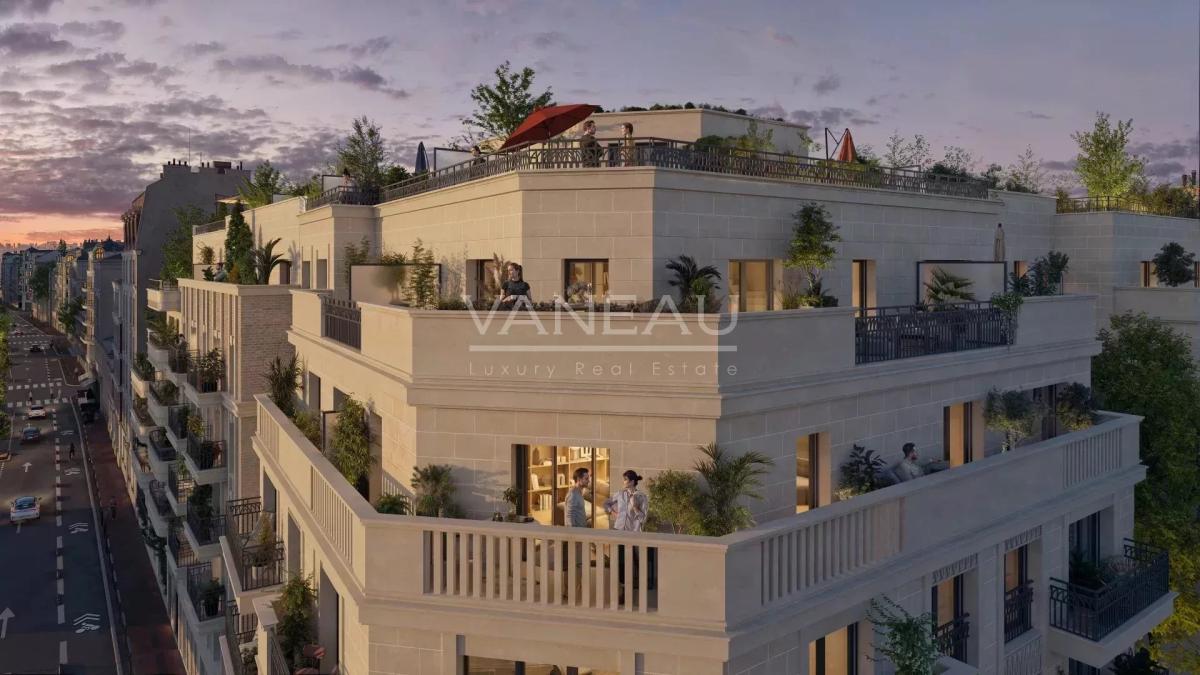 Levallois-Perret - Studio 4e étage avec balcon