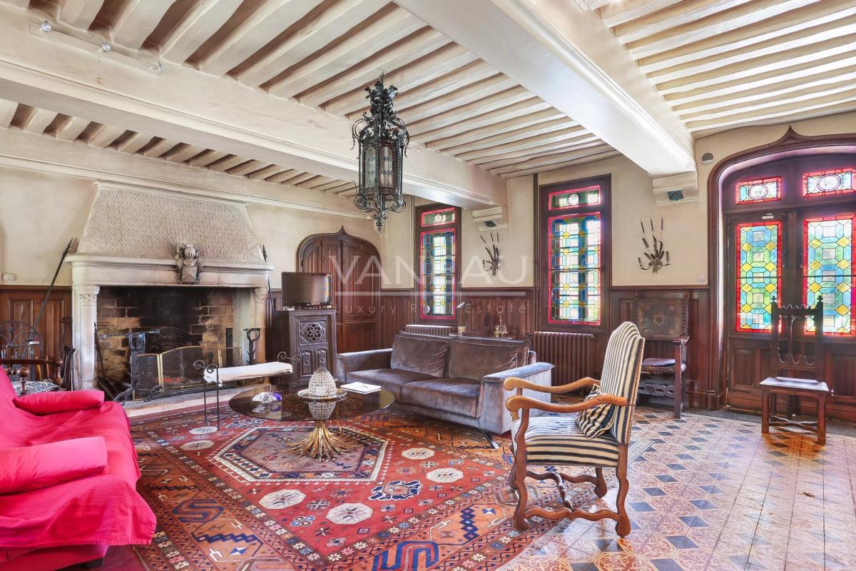 Rouen - Magnifique manoir dans un parc de 2 hectares - Charme et