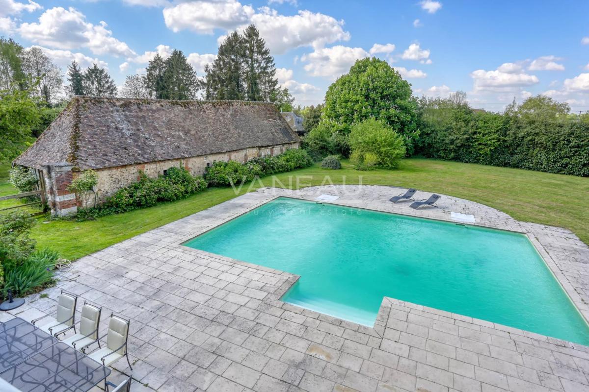 Rouen - Magnifique manoir dans un parc de 2 hectares - Charme et
