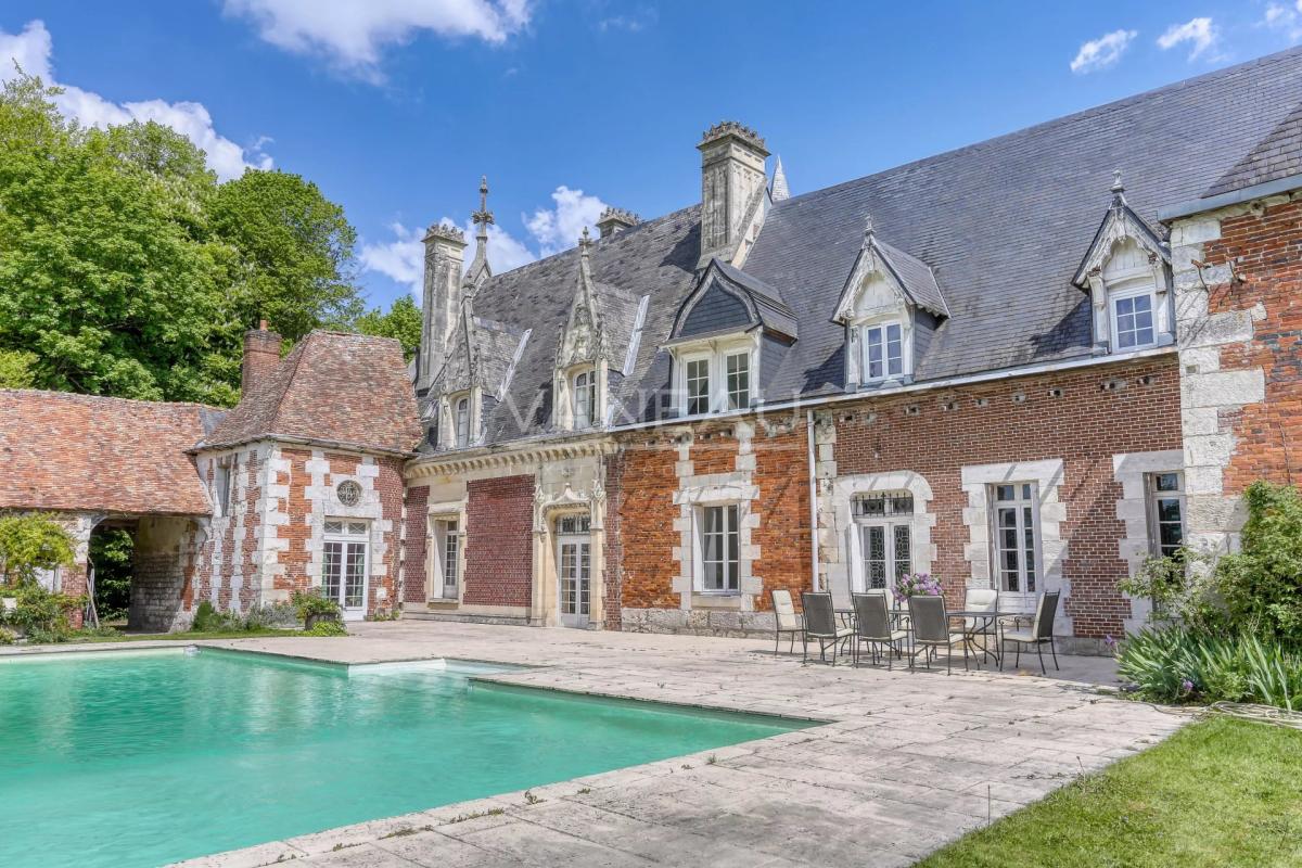 Rouen - Magnifique manoir dans un parc de 2 hectares - Charme et