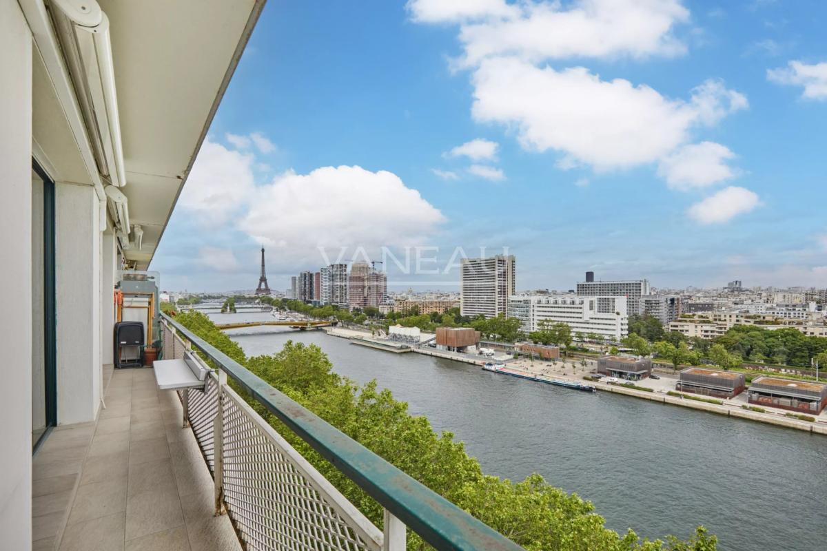 PARIS XVIè – EGLISE D'AUTEUIL - QUAI - VUE SEINE ET MONUMENTS