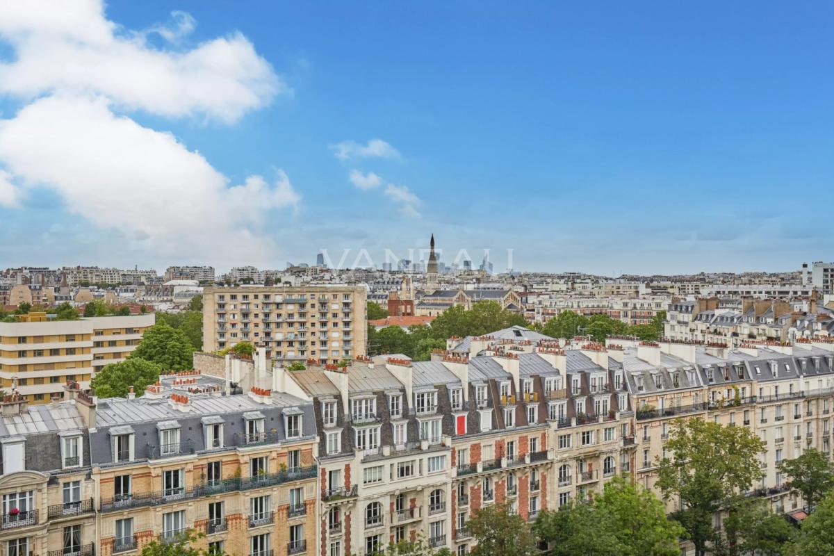 PARIS XVIè – EGLISE D'AUTEUIL - QUAI - VUE SEINE ET MONUMENTS