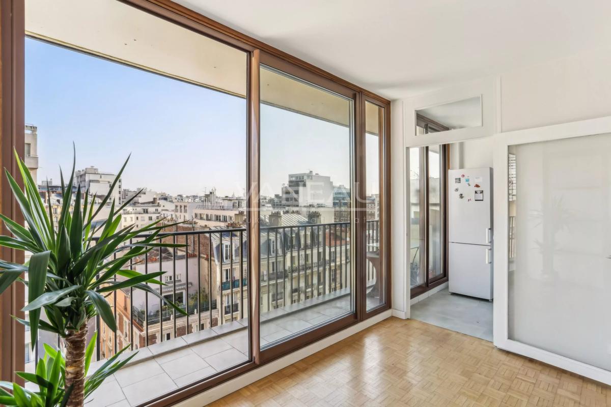 Paris 15e - 4 pièces en étage élevé - Vue dégagée