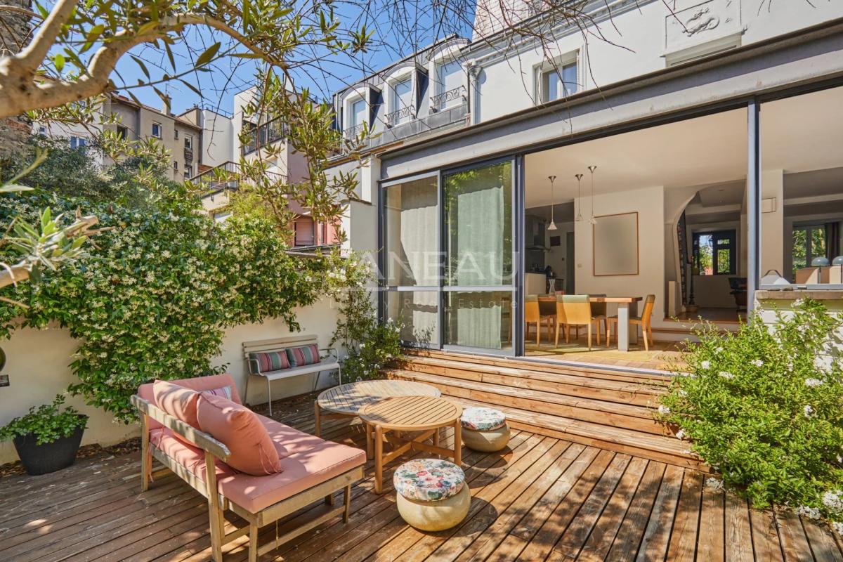 MONTROUGE - Quartier des Écrivains - Maison avec jardin