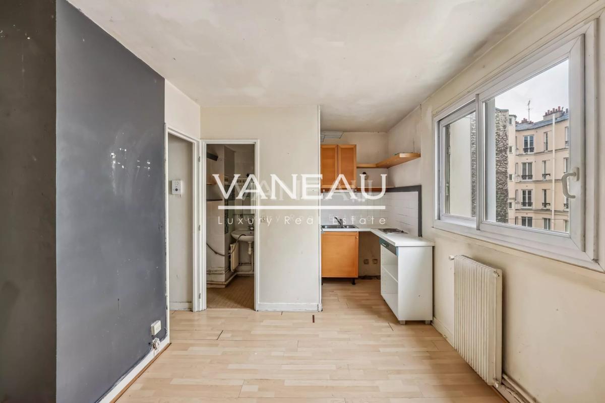 PARIS XVIIIe - STUDIO 20m² - Idéal Investisseurs