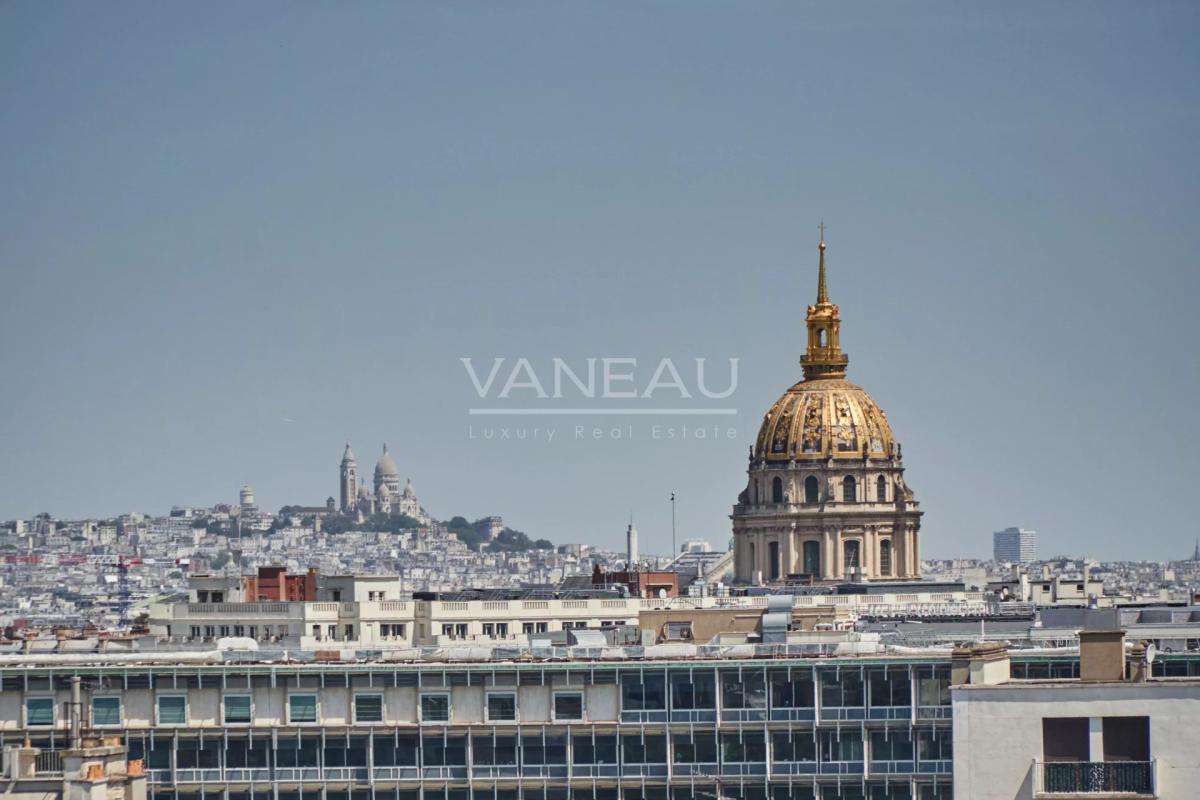 Paris XVe - Cambronne - Dernier étage avec vue monuments