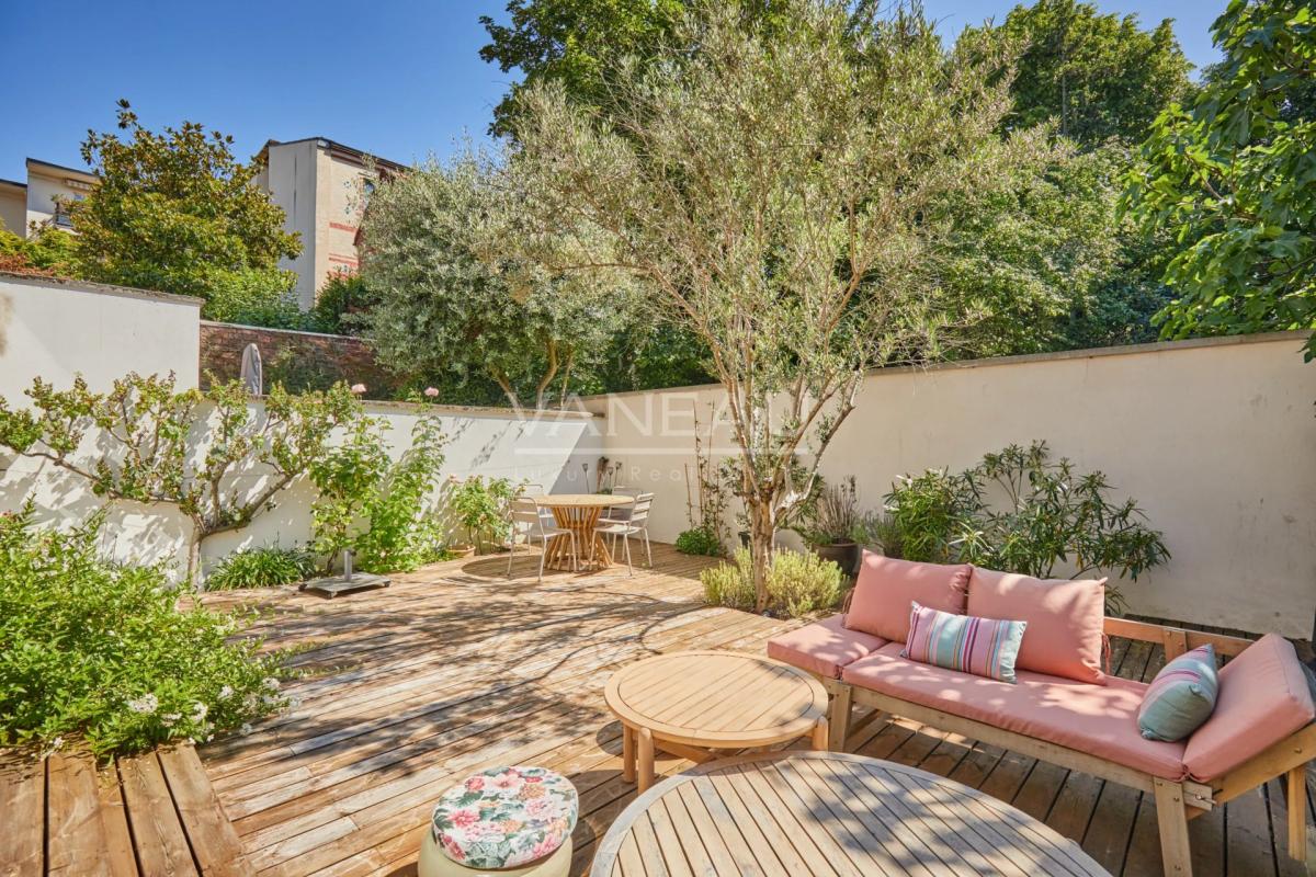 MONTROUGE - Quartier des Écrivains - Maison avec jardin
