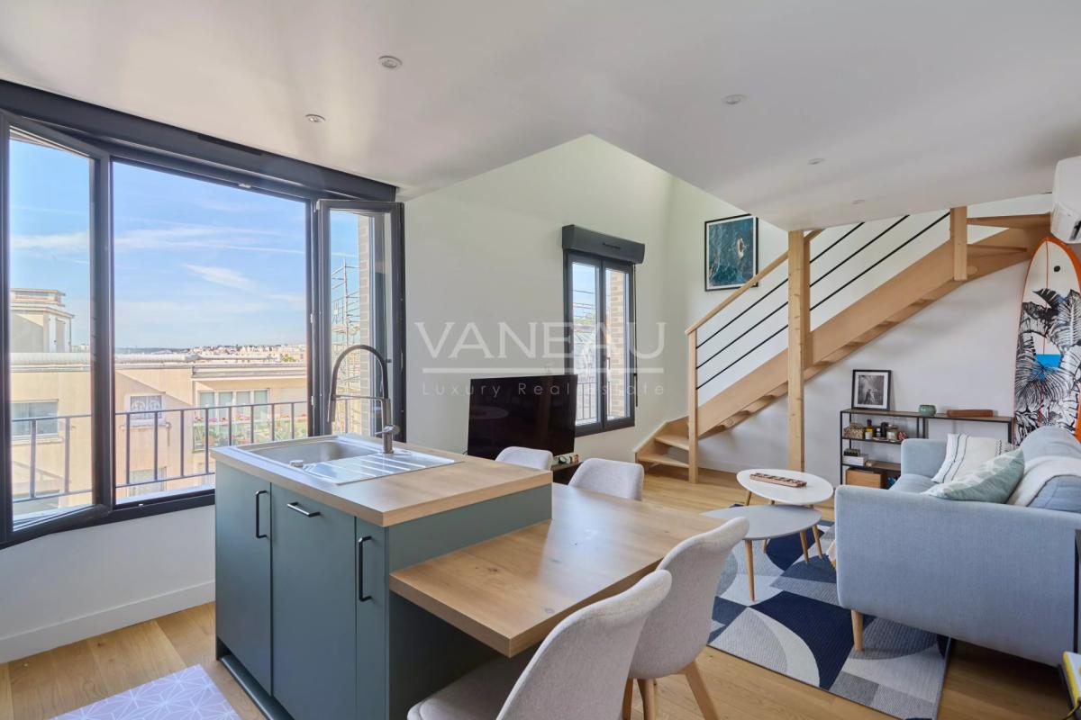 Puteaux - Appartement dernier étage en excellent état