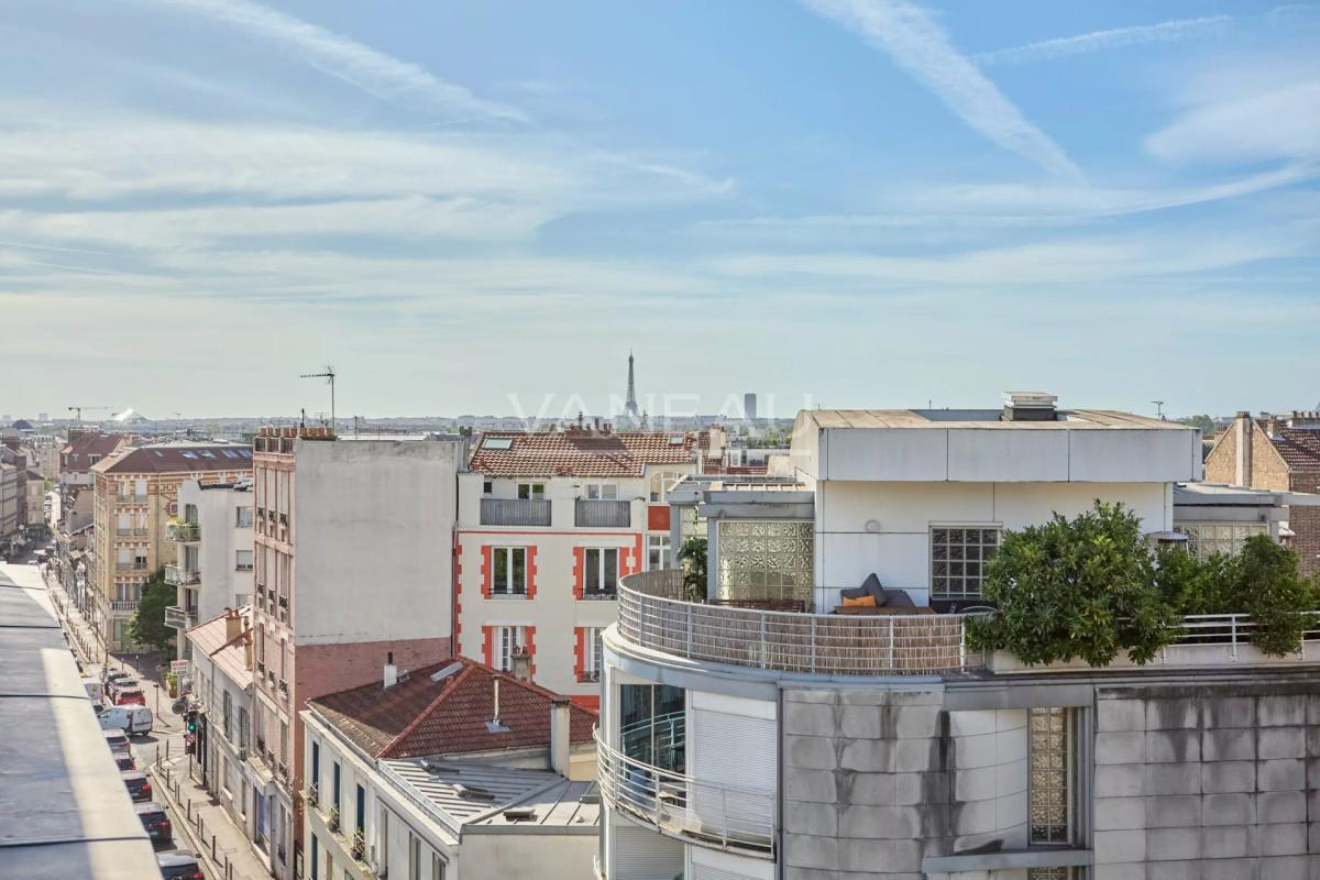 Puteaux - Appartement dernier étage en excellent état