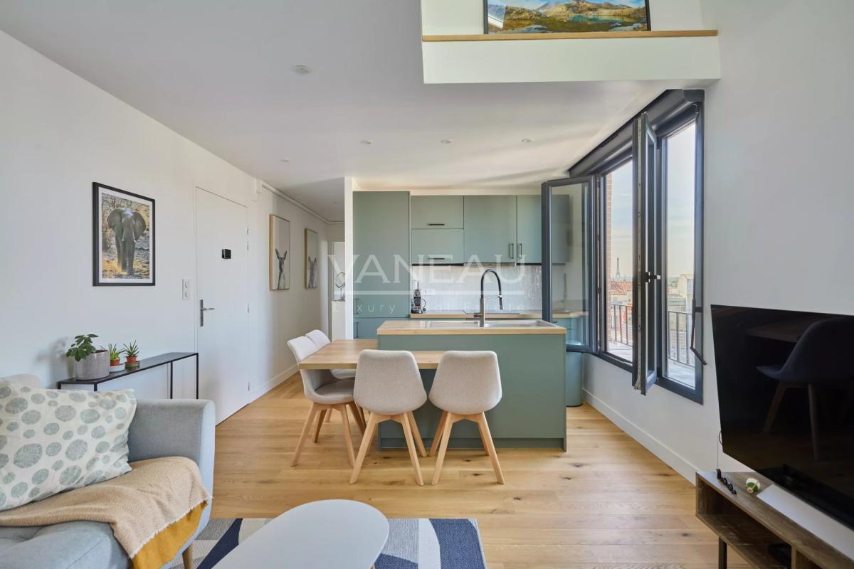 Puteaux - Appartement dernier étage en excellent état