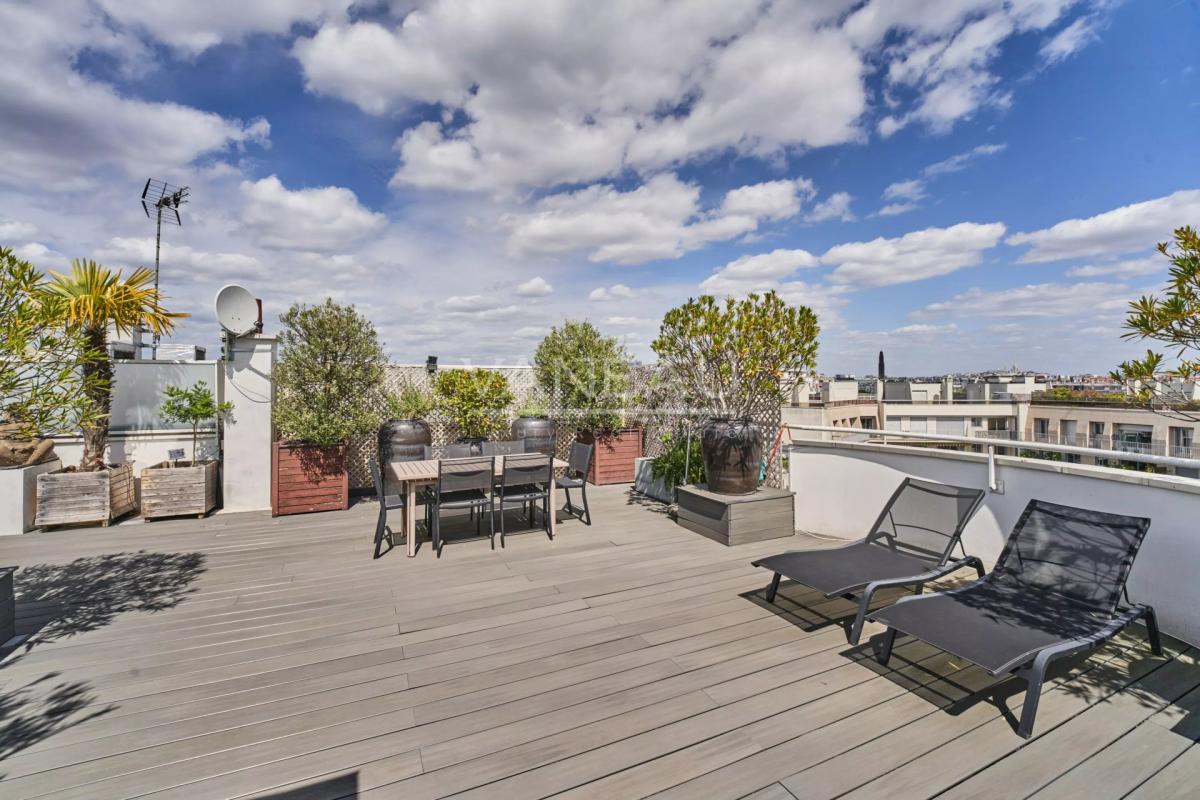Neuilly-sur-Seine - Les Sablons-Penthouse-Terrasses-Vues tour Ei