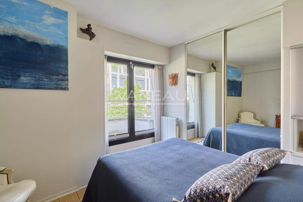 Paris 16ème Chardon Lagache 4 pièces de réception avec extérieur