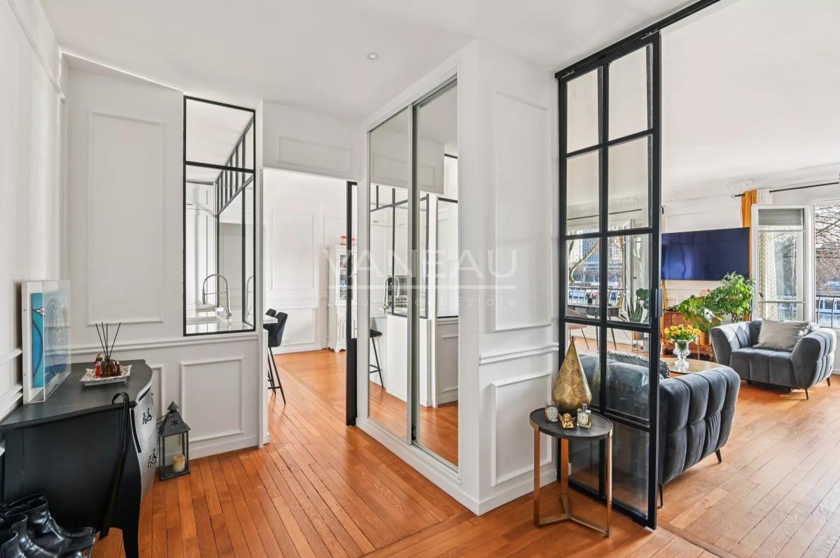PARIS XVIe - Auteuil -  Appartement familial et de réception avec vue.