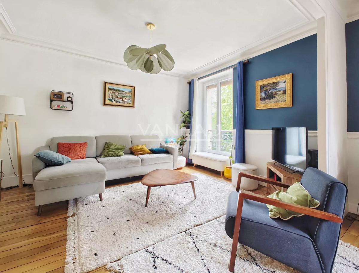 Paris XIVe - Parc Montsouris - Appartement familial avec vue dégagée sur le parc