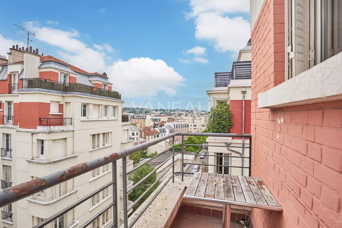 Victor Hugo/thiers : 3 pièces en étage avec balcon