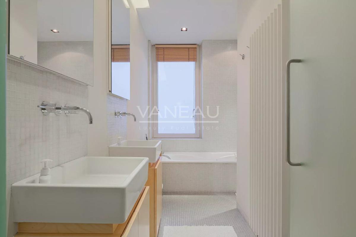 Montgomery: magnifique maison d'architecte, terrasses et sauna