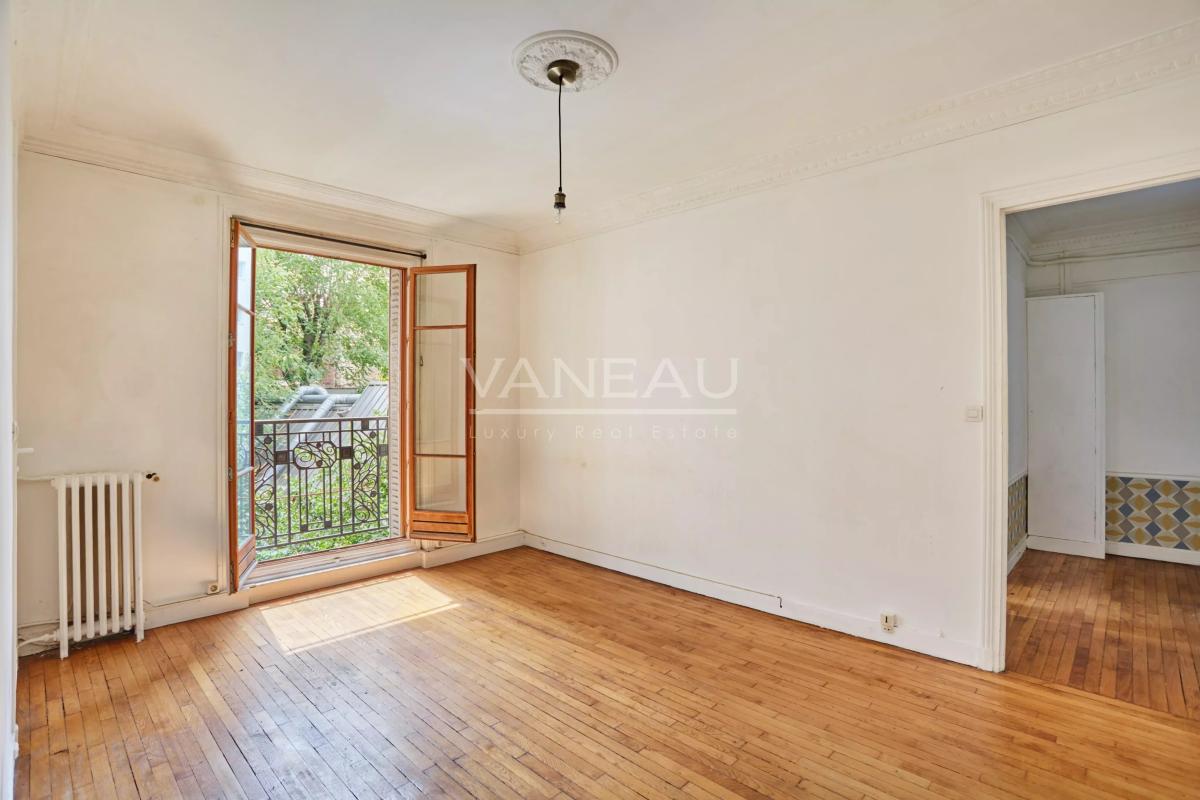studio calme et sans vis à vis, vue ciel et verdure