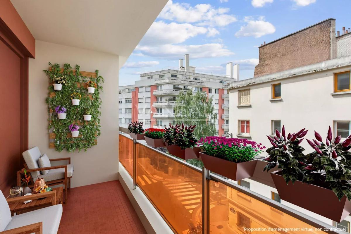 Paris XIXe - Rue de Romainville - Studio -