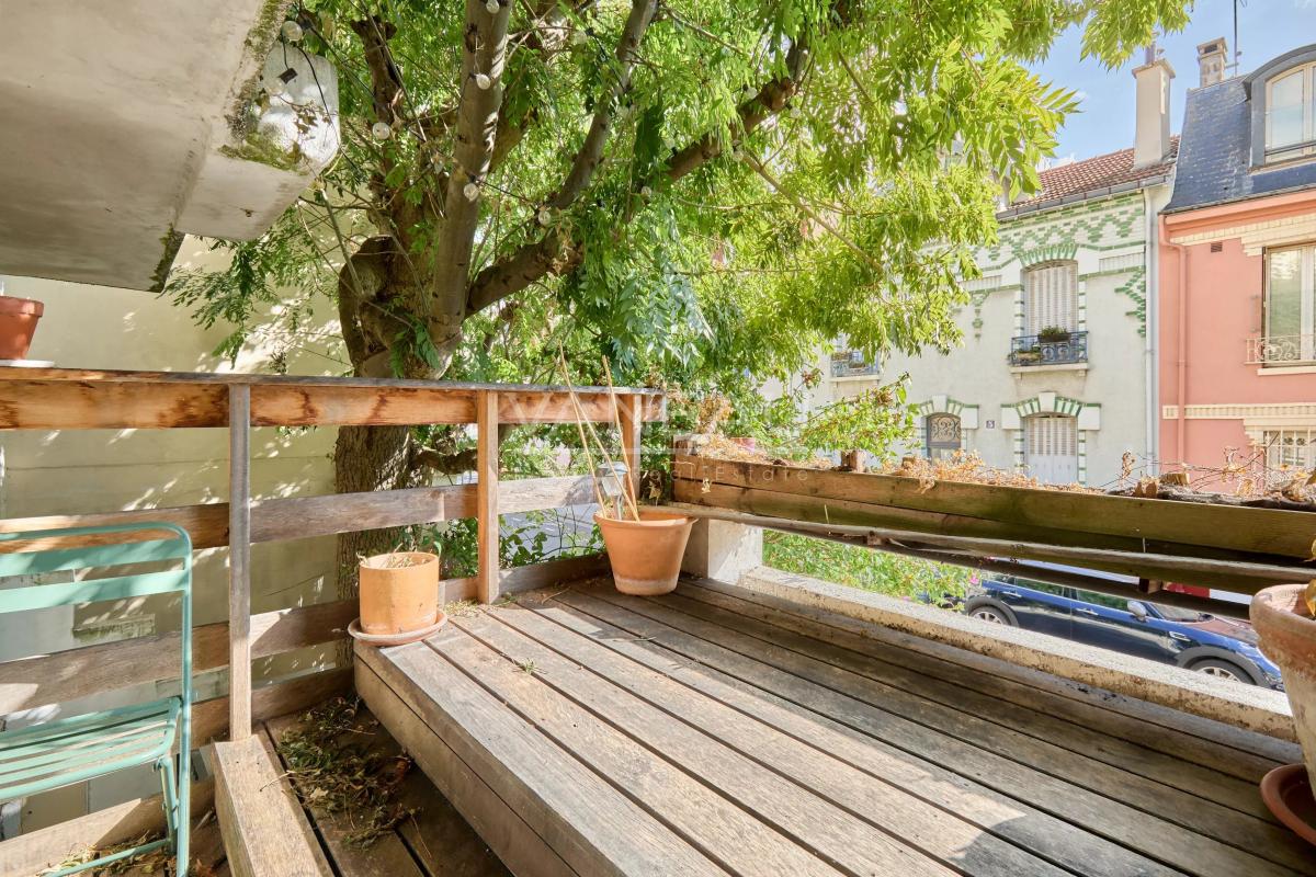 Maison familiale avec terrasse au pied de la Butte aux Cailles, Paris 13ème