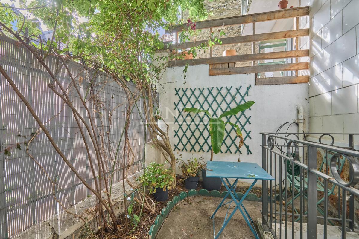 Maison familiale avec terrasse au pied de la Butte aux Cailles, Paris 13ème