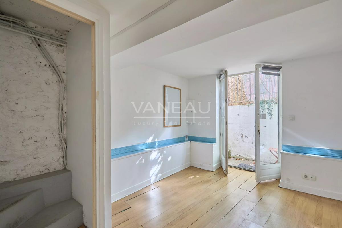 Maison familiale avec terrasse au pied de la Butte aux Cailles, Paris 13ème