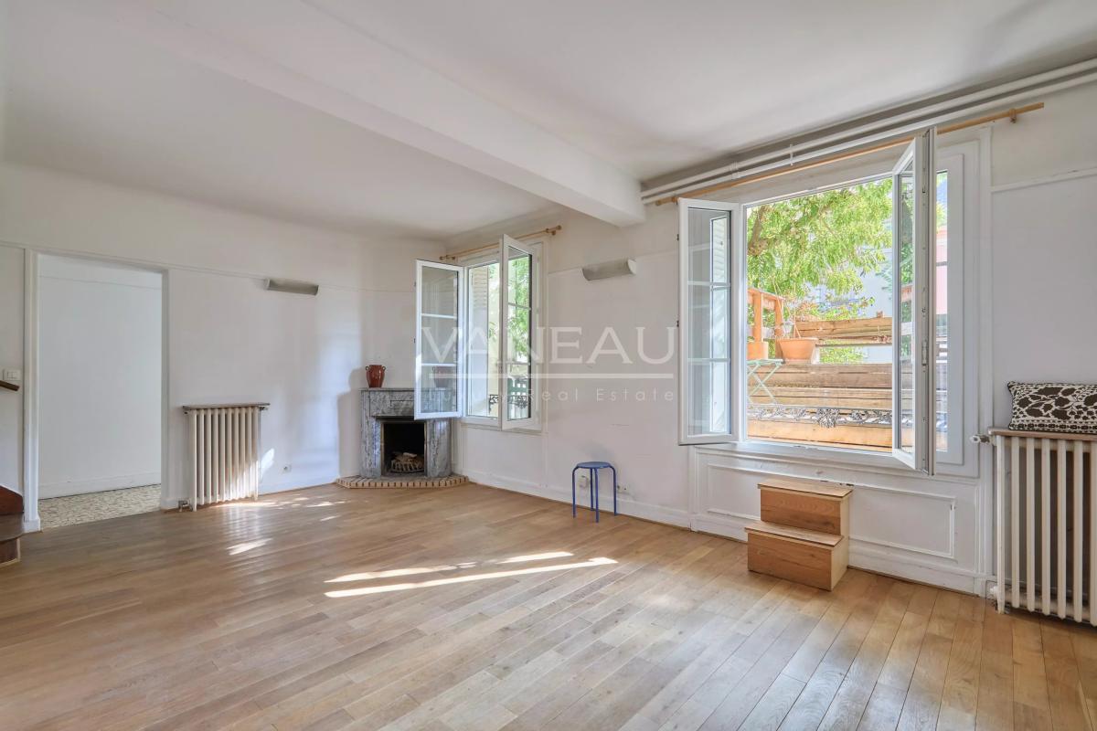 Maison familiale avec terrasse au pied de la Butte aux Cailles, Paris 13ème