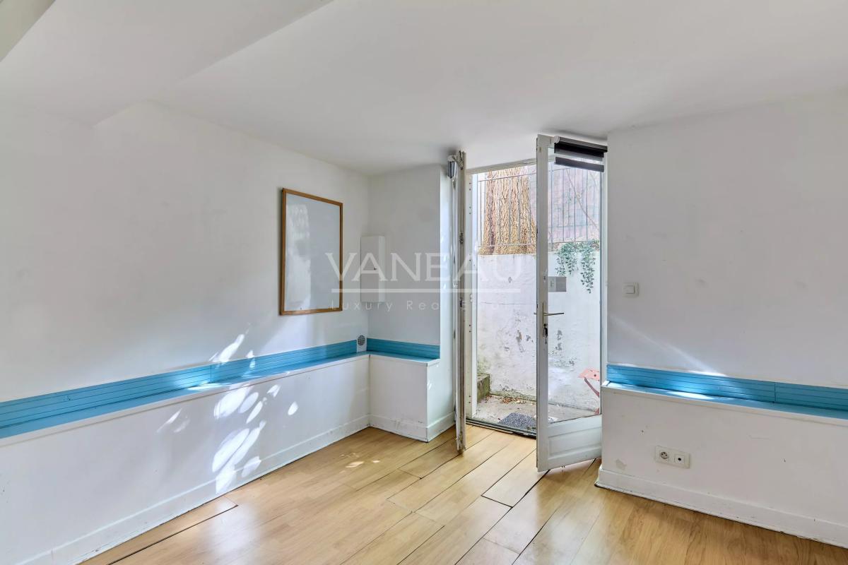 Maison familiale avec terrasse au pied de la Butte aux Cailles, Paris 13ème