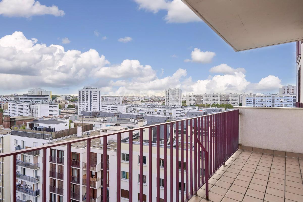 Paris 13ème, 3 pièces balcon sans vis-à-vis