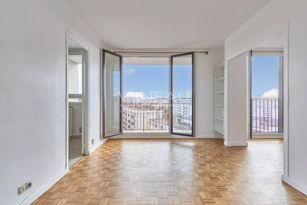 Paris 13ème, 3 pièces balcon sans vis-à-vis