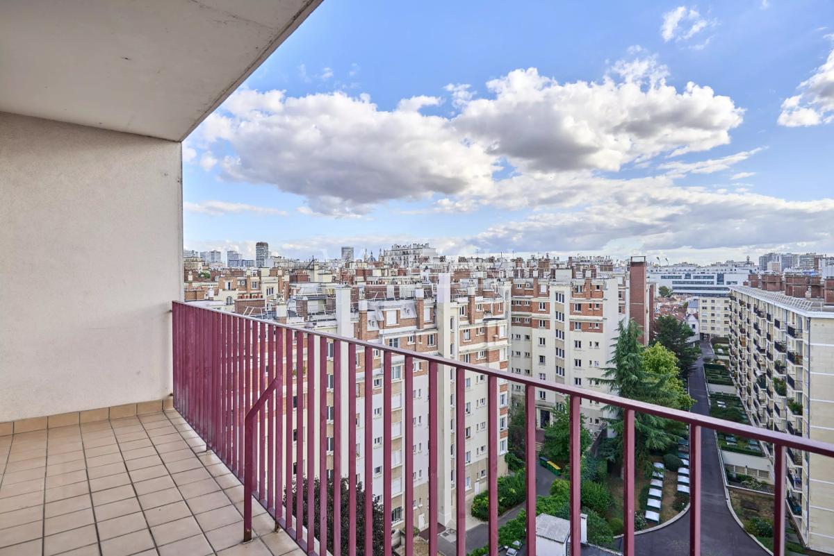 Paris 13ème, 3 pièces balcon sans vis-à-vis