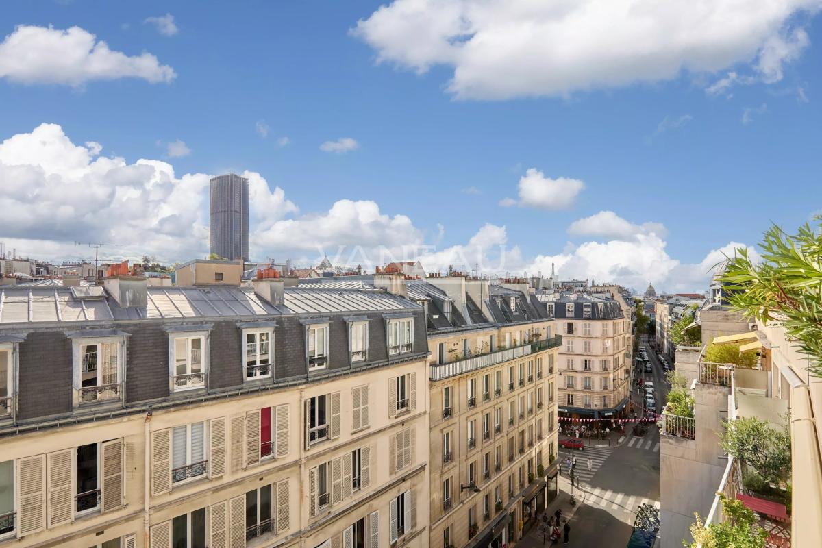PARIS VIe — VAVIN — TERRASSE ET VUES DÉGAGÉES