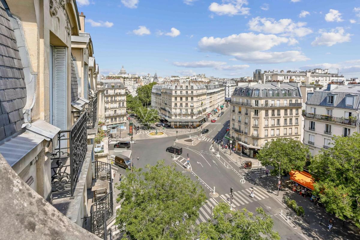 Paris 5ème - Gobelins Saint-Médard, 5 pièces balcon avec vue dégagée