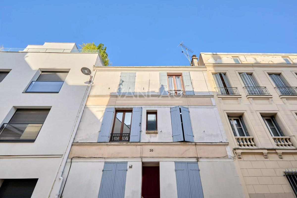 Paris XVe : Santos Dumont - Maison avec jardin